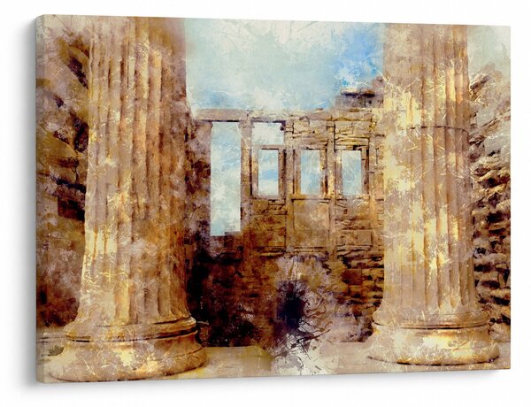 Kép - Érechthéion, Athens, görögország (70x50 cm)