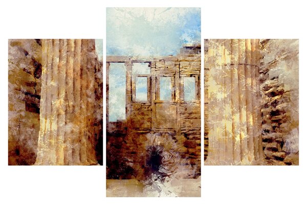 Kép - Érechthéion, Athens, görögország (90x60 cm)