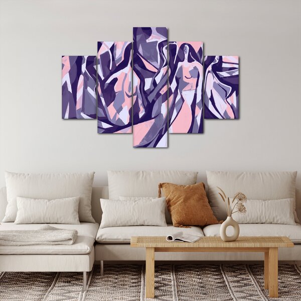 Kép - absztrakt nők (150x105 cm)