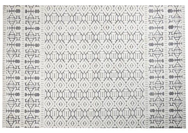 Fehér és szürke szőnyeg 200 x 300 cm SIBI