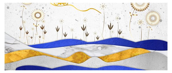 Kép - Arany hegyek (120x50 cm)