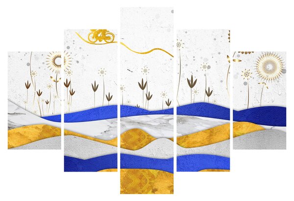Kép - Arany hegyek (150x105 cm)