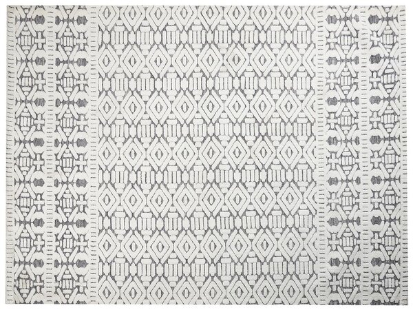 Fehér és szürke szőnyeg 300 x 400 cm SIBI