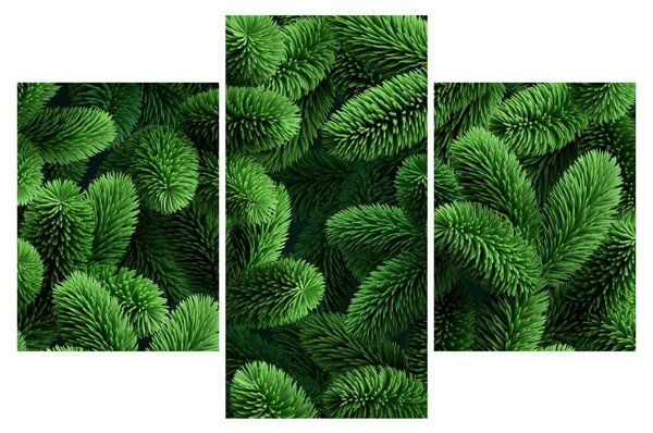 Kép - Tűlevelű gallyak (90x60 cm)