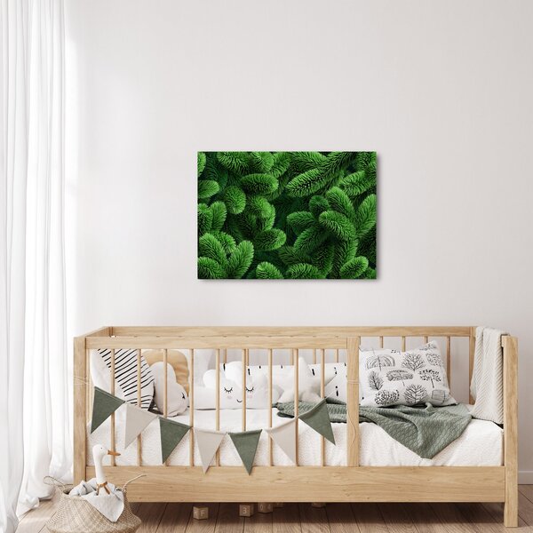 Kép - Tűlevelű gallyak (70x50 cm)