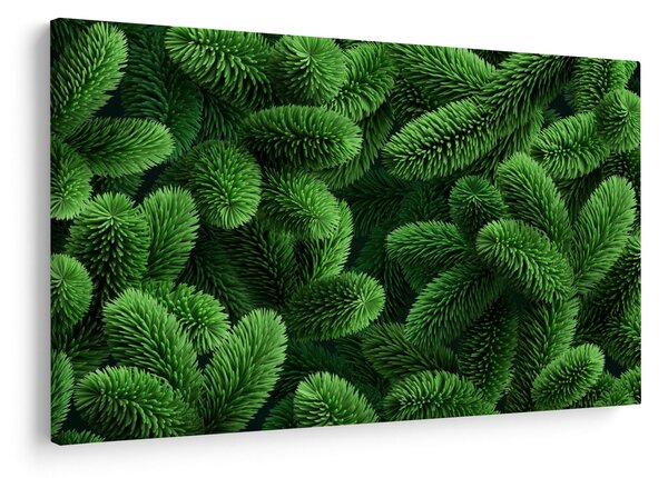 Kép - Tűlevelű gallyak (90x60 cm)