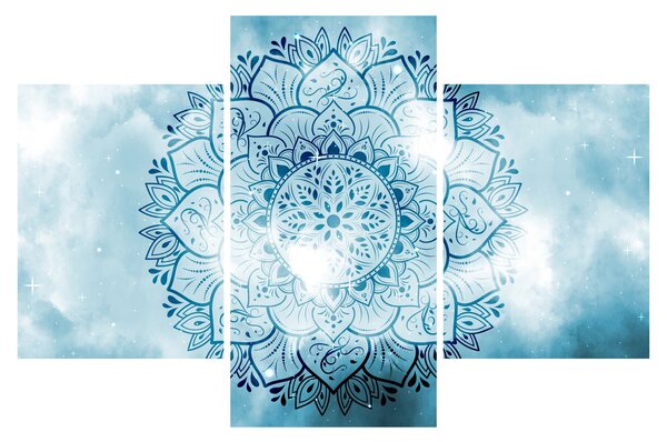 Kép - mennyei mandala (90x60 cm)