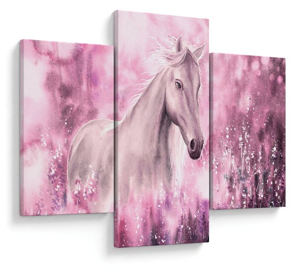 Kép - Festett ló (90x60 cm)