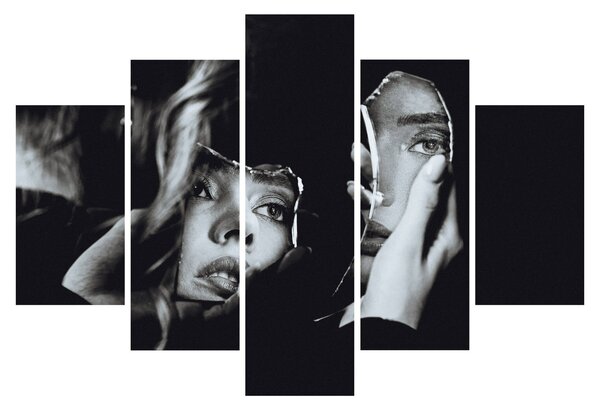 Kép - Tükörbe nézve (150x105 cm)
