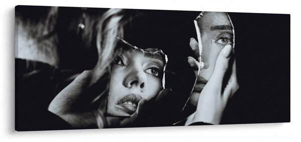 Kép - Tükörbe nézve (120x50 cm)