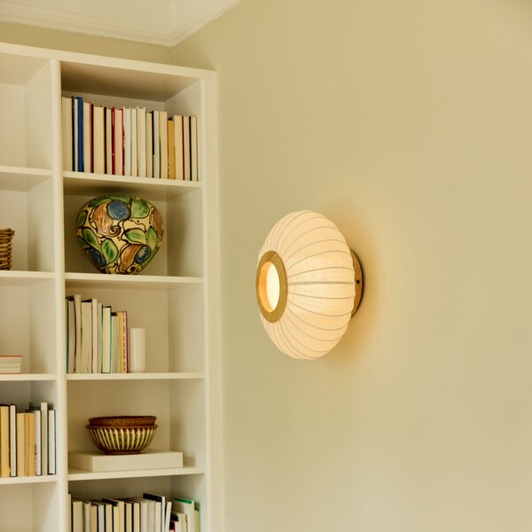 Mennyezeti Lámpa Halo Design, BALLON, dimmable, Bézs, Nappali, Szövet / Textília, Dizájn