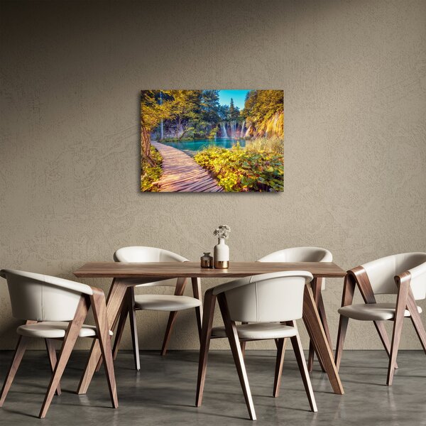 Kép - Plitvicei-tavak, Horvátország (70x50 cm)