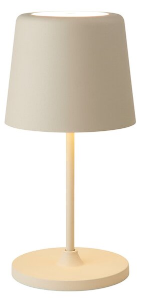 Kültéri Lámpa Halo Design, LUMEN, dimmable, Bézs, Nappali, Fém, Modern