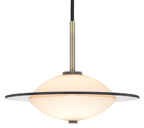 Függőlámpa Halo Design, ORBIT, dimmable, Bronz / Öreg Sárgaréz, Nappali, Üveg, Dizájn