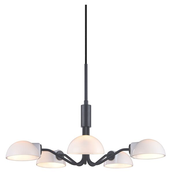 Csillárok Halo Design, Kjøbenhavn, dimmable, Fekete, Nappali, Fém, Dizájn