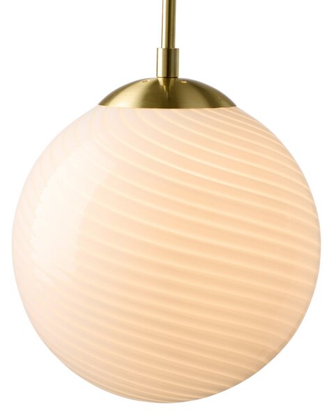 Függőlámpa Halo Design, CANDY BALL, dimmable, Fehér, Nappali, Üveg, Dizájn