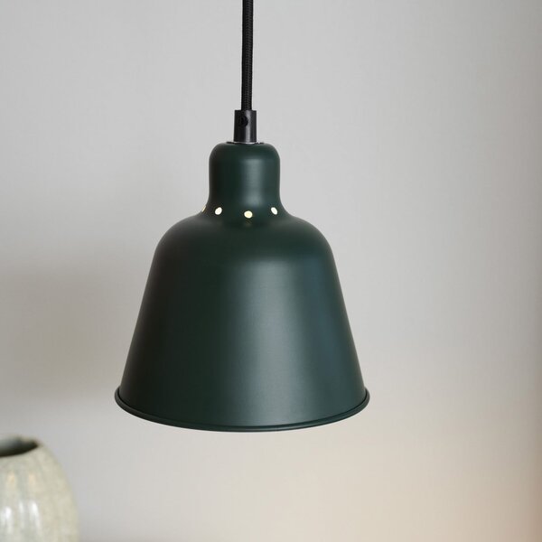 Függőlámpa Halo Design, CARPENTER, dimmable, Zöld, Nappali, Fém, Dizájn