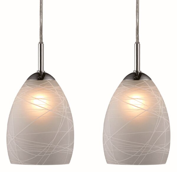 Függőlámpa Halo Design, WINNER, dimmable, Nappali, Üveg, Dizájn