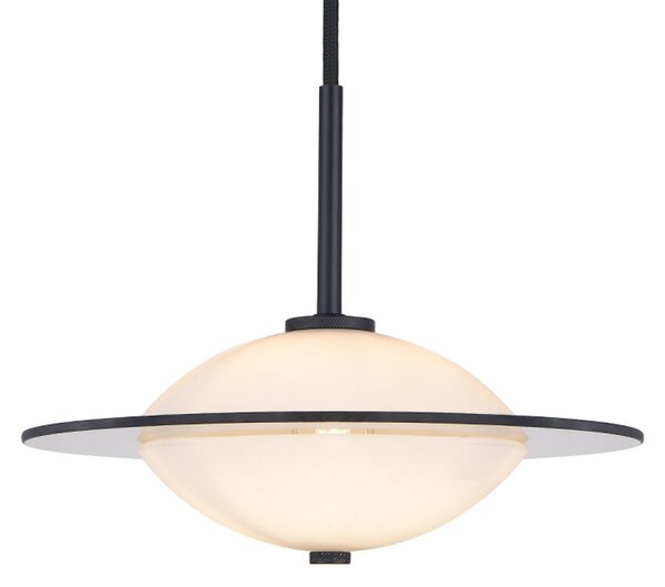 Függőlámpa Halo Design, ORBIT, dimmable, Fekete, Nappali, Üveg, Dizájn