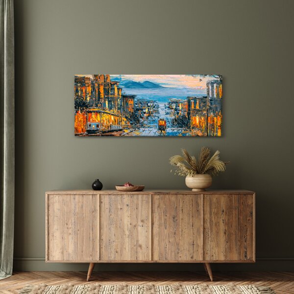 Kép - Cable Car, San Francisco (120x50 cm)