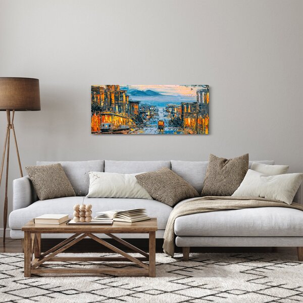 Kép - Cable Car, San Francisco (120x50 cm)