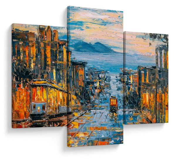 Kép - Cable Car, San Francisco (90x60 cm)