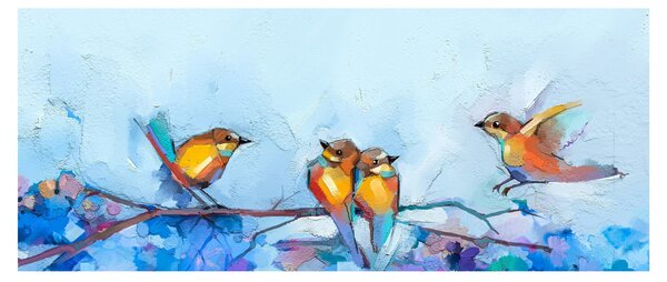 Kép - A természet ébredése (120x50 cm)