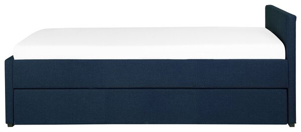 Kihúzható heverő MARMANDE 80 x 200 cm Tengerészkék
