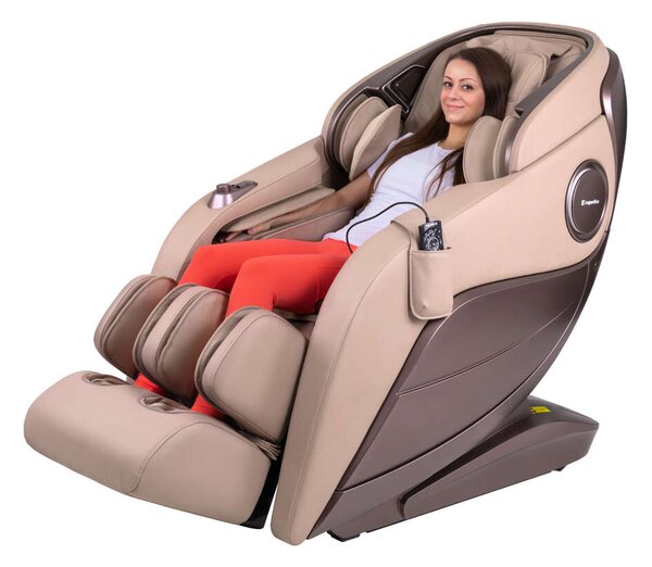 Masszázsfotel Marcelli, Zero Gravity, Zero Space, 3d masszázs, 6 masszázstipus, 60 párna, 18 fej, légionizátor, infra, hangvezérlés fekete
