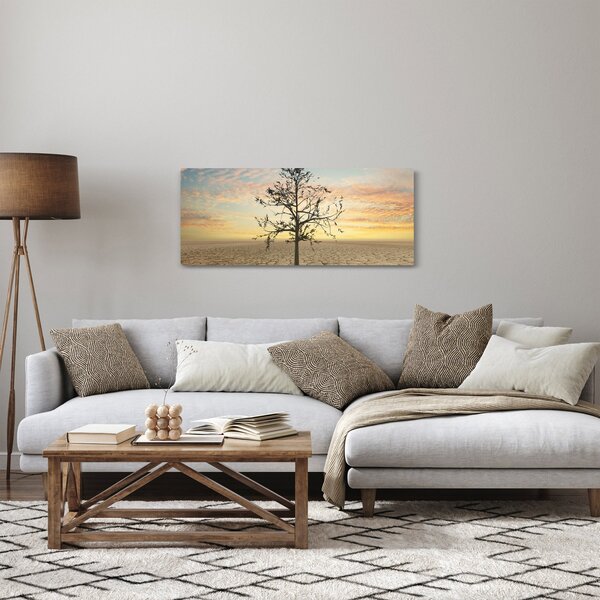 Kép - fa a sivatagban (120x50 cm)