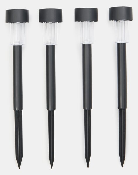 Sinsay - Napelemes LED lámpák 4 pack - fekete