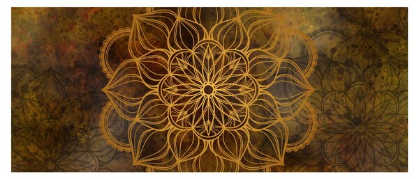 Kép - Az öröm mandala (120x50 cm)