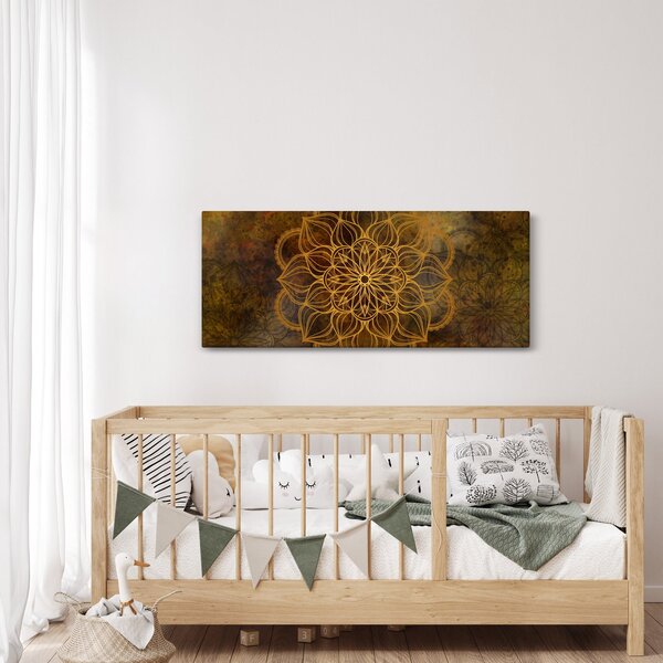 Kép - Az öröm mandala (120x50 cm)