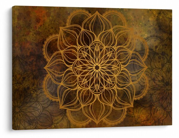 Kép - Az öröm mandala (70x50 cm)