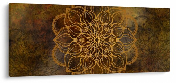 Kép - Az öröm mandala (120x50 cm)