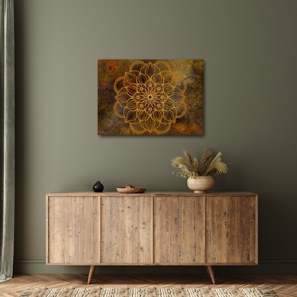 Kép - Az öröm mandala (70x50 cm)