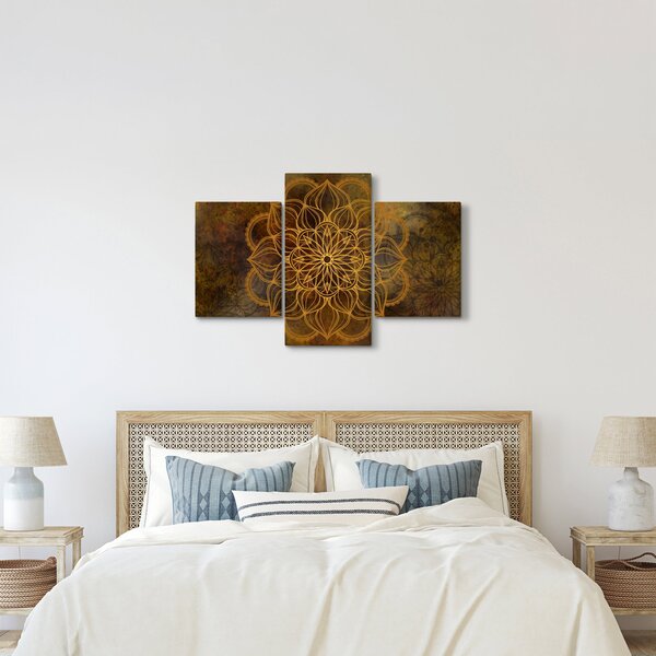 Kép - Az öröm mandala (90x60 cm)
