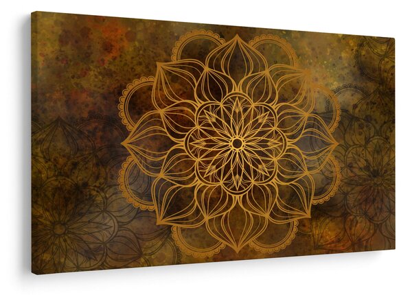 Kép - Az öröm mandala (90x60 cm)