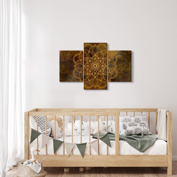 Kép - Az öröm mandala (90x60 cm)