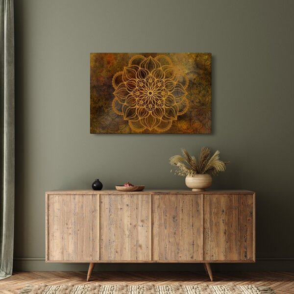 Kép - Az öröm mandala (90x60 cm)