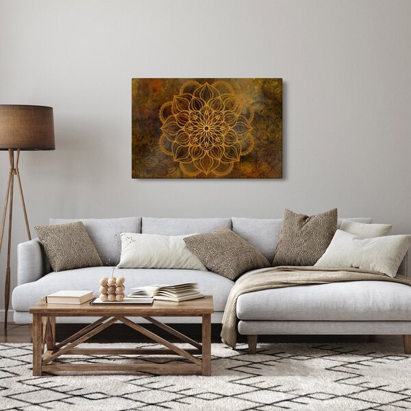Kép - Az öröm mandala (90x60 cm)