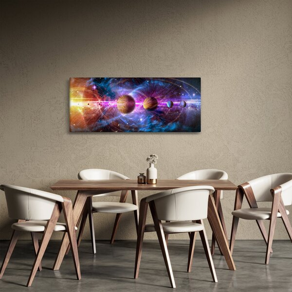 Kép - Naprendszer (120x50 cm)
