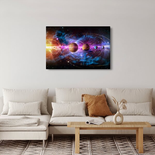 Kép - Naprendszer (90x60 cm)