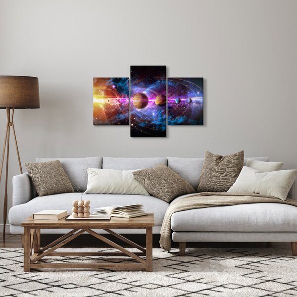 Kép - Naprendszer (90x60 cm)
