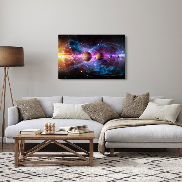 Kép - Naprendszer (90x60 cm)