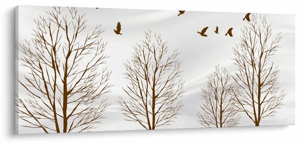 Kép - szarvas folyóelőtt (120x50 cm)