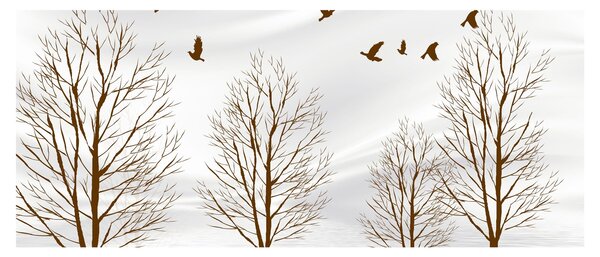 Kép - szarvas folyóelőtt (120x50 cm)