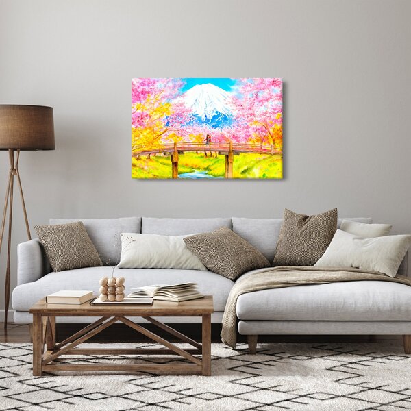 Kép - festett pár, akvarell (90x60 cm)