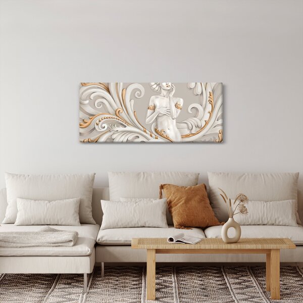 Az istennő képe díszítő háttérben (120x50 cm)