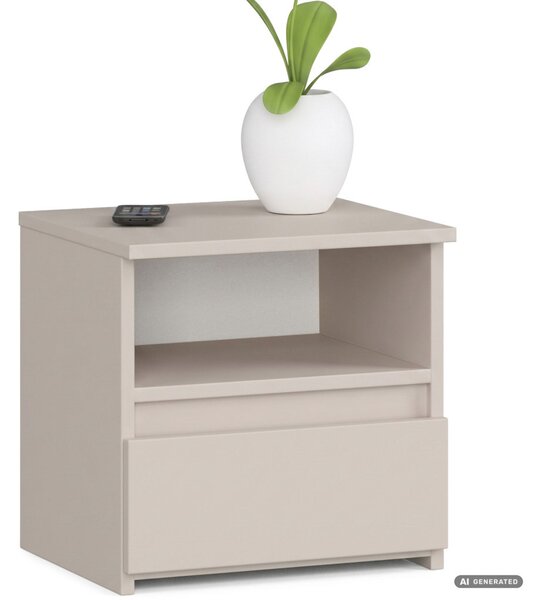AKORD Furniture Factory CLP CL1 Éjjeliszekrény Laminált Kaszmir